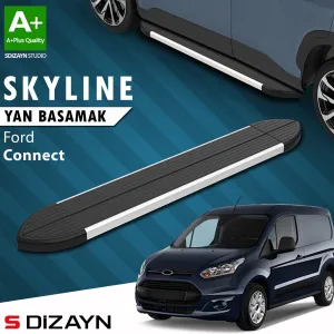 S-Dizayn Ford Connect 2 Skyline Aluminyum Yan Basamak 183 Cm 2014-2023 A+ Kalite thumb 1