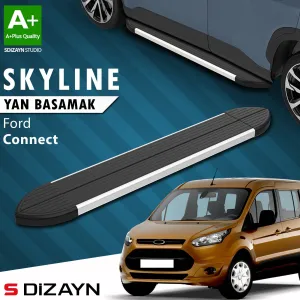 S-Dizayn Ford Connect Skyline Aluminyum Yan Basamak 183 Cm 2002-2014 A+ Kalite thumb 1