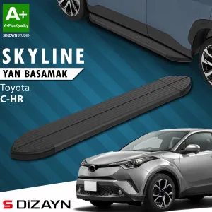 Toyota C-HR 2016-2023 (AX10) uyumlu Skyline Siyah Yan Basamak 173 Cm 2016-2023 A+ Kalite modelleri DRS Tuning'de. Kaliteli malzeme, hızlı kargo ve güvenli