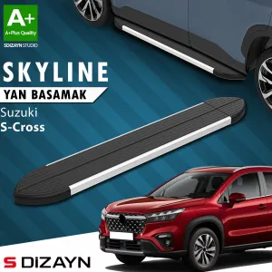 Suzuki SX4 2013-2021 uyumlu 2 S-Cross Skyline Aluminyum Yan Basamak 173 Cm 2014-2021 A+ Kalite modelleri DRS Tuning'de. Kaliteli malzeme, hızlı kargo ve