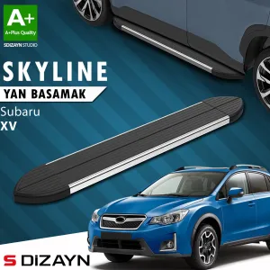 S-Dizayn Subaru XV Skyline Krom Yan Basamak 173 Cm 2011-2017 A+ Kalite thumb 1