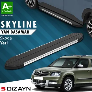 Skoda Yeti 2009-2017 (5L) uyumlu Skyline Krom Yan Basamak 173 Cm 2009-2017 A+ Kalite modelleri DRS Tuning'de. Kaliteli malzeme, hızlı kargo ve güvenli