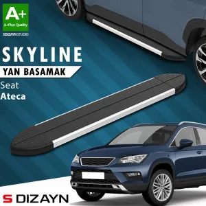 Seat Ateca 2017-Günümüz uyumlu Skyline Aluminyum Yan Basamak 173 Cm 2017 Üzeri A+ Kalite modelleri DRS Tuning'de. Kaliteli malzeme, hızlı kargo ve güvenli