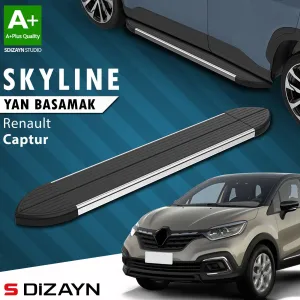 Renault Captur 2013-2019 uyumlu Skyline Krom Yan Basamak 173 Cm 2013-2020 A+ Kalite modelleri DRS Tuning'de. Kaliteli malzeme, hızlı kargo ve güvenli