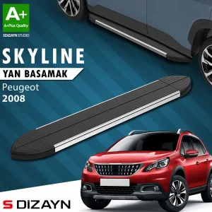 Peugeot 2008 2013-2019 (A94) uyumlu Skyline Krom Yan Basamak 173 Cm 2013-2019 A+ Kalite modelleri DRS Tuning'de. Kaliteli malzeme, hızlı kargo ve güvenli