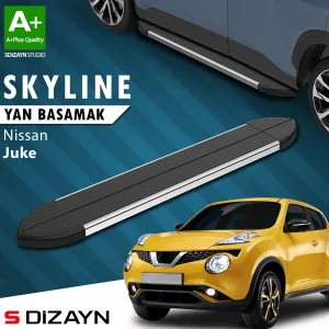 Nissan Juke 2010-2019 (F15) uyumlu Skyline Krom Yan Basamak 173 Cm 2010-2018 A+ Kalite modelleri DRS Tuning'de. Kaliteli malzeme, hızlı kargo ve güvenli