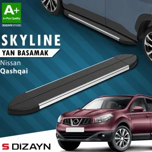 Nissan Qashqai 2006-2013 (J10) uyumlu Skyline Krom Yan Basamak 173 Cm 2007-2014 A+ Kalite modelleri DRS Tuning'de. Kaliteli malzeme, hızlı kargo ve güvenli