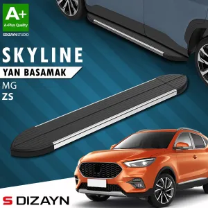 MG ZS 2017-Günümüz (ZS) uyumlu Skyline Krom Yan Basamak 173 Cm 2018 Üzeri A+ Kalite modelleri DRS Tuning'de. Kaliteli malzeme, hızlı kargo ve güvenli