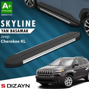 Jeep Cherokee 2013-2023 (KL) uyumlu KL Skyline Krom Yan Basamak 173 Cm 2013-2023 A+ Kalite modelleri DRS Tuning'de. Kaliteli malzeme, hızlı kargo ve güvenli