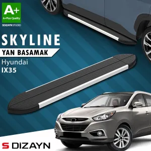 S-Dizayn Hyundai IX-35 Skyline Aluminyum Yan Basamak 173 Cm 2010-2015 A+ Kalite thumb 1