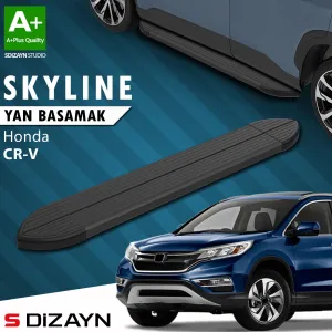 S-Dizayn Honda CR-V 4 Skyline Siyah Yan Basamak 173 Cm 2012-2018 A+ Kalite thumb 1