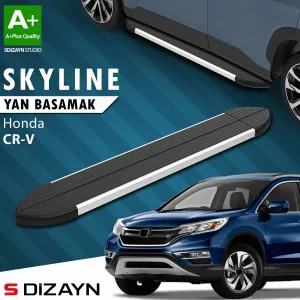 Honda CR-V 2011-2016 (RM) uyumlu 4 Skyline Aluminyum Yan Basamak 173 Cm 2012-2018 A+ Kalite modelleri DRS Tuning'de. Kaliteli malzeme, hızlı kargo ve güvenli