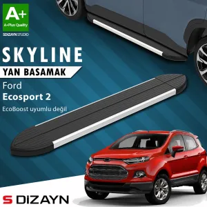 Ford EcoSport 2012-2023 (B515) uyumlu 2 Skyline Aluminyum Yan Basamak 173 Cm 2012-2022 A+ Kalite modelleri DRS Tuning'de. Kaliteli malzeme, hızlı kargo ve