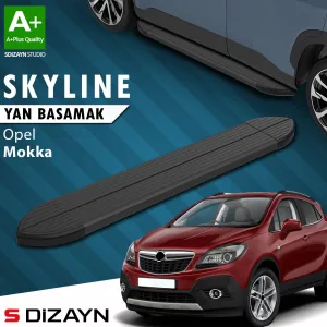 Opel Mokka 2012-2019 (A) uyumlu Skyline Siyah Yan Basamak 163 Cm 2012-2019 A+ Kalite modelleri DRS Tuning'de. Kaliteli malzeme, hızlı kargo ve güvenli