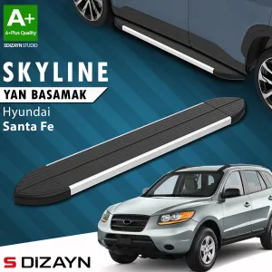 Hyundai Santa Fe 2006-2012 (CM) uyumlu Skyline Aluminyum Yan Basamak 163 Cm 2000-2006 A+ Kalite modelleri DRS Tuning'de. Kaliteli malzeme, hızlı kargo ve