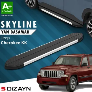 Jeep Cherokee 2008-2013 (KK) uyumlu KK Skyline Aluminyum Yan Basamak 153 Cm 2008-2012 A+ Kalite modelleri DRS Tuning'de. Kaliteli malzeme, hızlı kargo ve