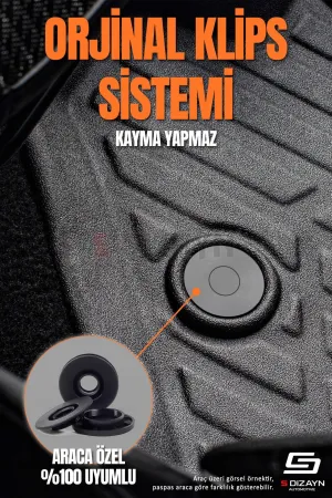 S-Dizayn Tesla Model Y Juniper 3D Pro Havuzlu Paspas 2025 Üzeri A+ Kalite thumb 5