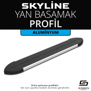 s-dizayn uyumlu Skyline Aluminyum Yan Basamak Profil 153 Cm modelleri Oto Aksesuar Shop'de. Kaliteli malzeme, hızlı kargo ve güvenli alışverişle hemen