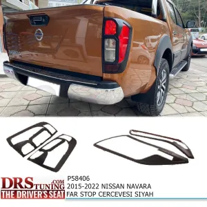 Puando uyumlu Nissan Navara 2016 Sonrası Far ve Stop Kaplama Siyah modelleri Oto Aksesuar Shop'de. Kaliteli malzeme, hızlı kargo ve güvenli alışverişle hemen
