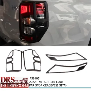 Puando uyumlu Mitsubishi L200 2019 Sonrası Far Ve Stop Çerçeve Kaplama Siyah modelleri Oto Aksesuar Shop'de. Kaliteli malzeme, hızlı kargo ve güvenli