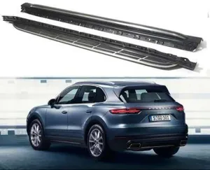Porsche Cayenne 2017-Günümüz (9YA) uyumlu 2018 Sonrası Oem Siyah Yan Basamak modelleri DRS Tuning'de. Kaliteli malzeme, hızlı kargo ve güvenli alışverişle