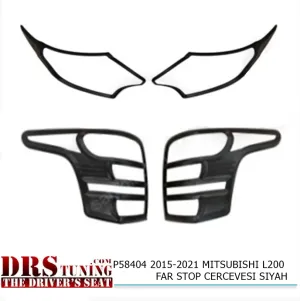 Puando uyumlu Mitsubishi L200 2015-2019 Far Ve Stop Çerçeve Kaplama Siyah modelleri DRS Tuning'de. Kaliteli malzeme, hızlı kargo ve güvenli alışverişle hemen