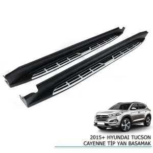 FS Tuning uyumlu Hyundai Tucson 2016 - Oto Koruma Yan Basamak Oem Square Style(Kopya) modelleri DRS Tuning'de. Kaliteli malzeme, hızlı kargo ve güvenli