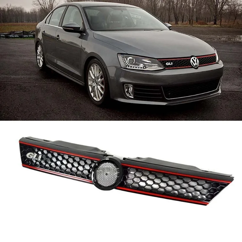 Volkswagen Jetta Uyumlu 2015-2019 Panjur Gli Kırmızı
