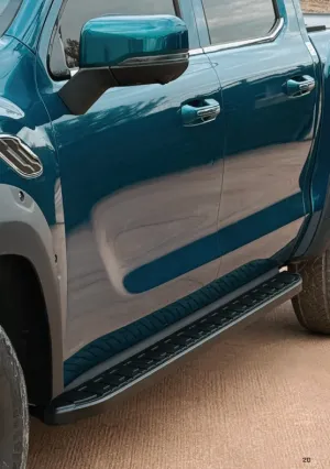 Foton Tunland Demir Yan Basamak Siyah 2024+ AQM-PNS02