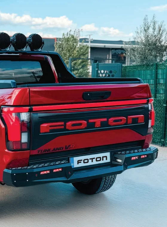 Foton Tunland Demir Arka Tampon Siyah 2024+ AQM-G20