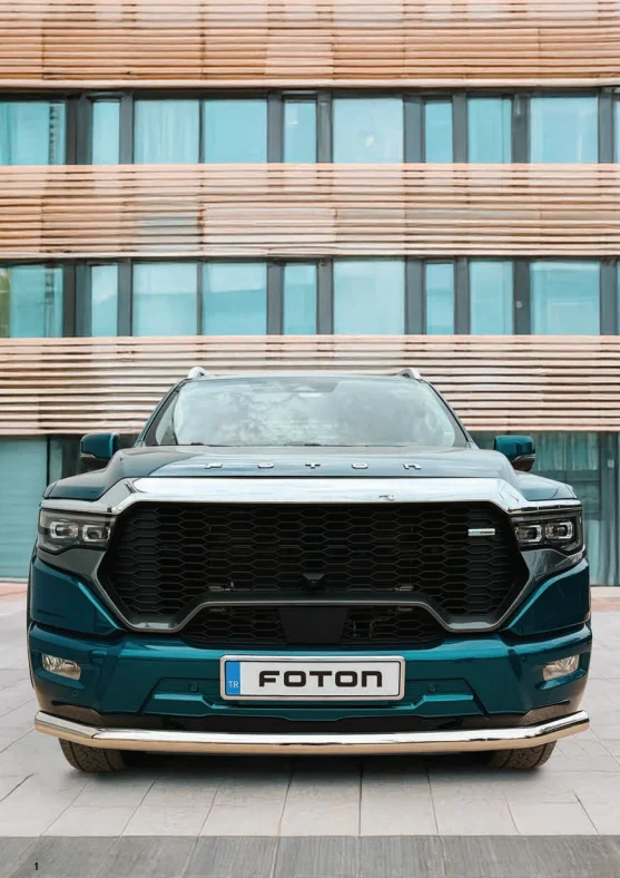 Foton Tunland Ön Tampon Koruma Krom 2024+ Pst19