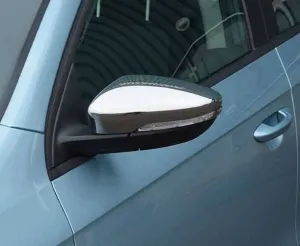 Volkswagen Uyumlu Jetta 2011- Ayna Kapağı Paslanmaz Çelik thumb 3