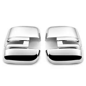 Volkswagen Uyumlu Crafter 2018+ Ayna Kapağı Abs Krom thumb 2