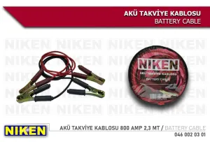 Niken uyumlu Akü Takviye Kablosu 800 Amp 2,3 MT modelleri DRS Tuning'de. Kaliteli malzeme, hızlı kargo ve güvenli alışverişle hemen inceleyin.