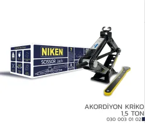 Niken uyumlu Akordiyon Kriko 1.5 T modelleri DRS Tuning'de. Kaliteli malzeme, hızlı kargo ve güvenli alışverişle hemen inceleyin.