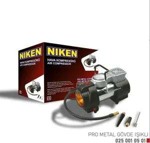 Niken uyumlu Hava Kompresörü Metal Gövde Işıklı modelleri Oto Aksesuar Shop'de. Kaliteli malzeme, hızlı kargo ve güvenli alışverişle hemen inceleyin.