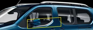 Peugeot Uyumlu Rifter Cam Çıtası thumb 1