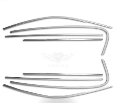 BMW Uyumlu F-30 Krom 2011-2019 8 Parça Cam Çerçevesi