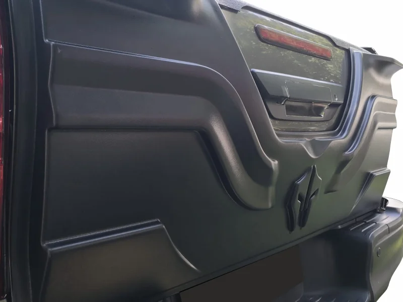 TOYOTA HILUX 2015 Arka Bagaj Kapağı Bagaj Kaplama 9203 Siyah Mat Asa Kum Desen Standart