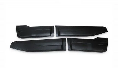 NISSAN NAVARA 2016 Set 4 Parça Kapı Kaplama Siyah Mat Asa Kum Desen Standart