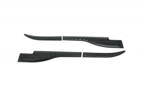 MITSUBISHI L200 2007 Set 4 Parça Kapı Kaplama Siyah Mat Asa Kum Desen Yarasa