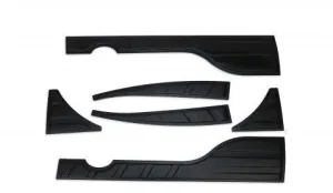 Kolaylı uyumlu ISUZU D-MAX 2012 Set 6 Parça Kapı Kaplama Siyah Mat Asa Kum Desen Yarasa modelleri DRS Tuning'de. Kaliteli malzeme, hızlı kargo ve güvenli
