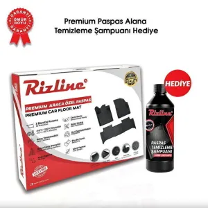 Rizline Premium Tesla Model Y 2019-2024 Havuzlu Paspas thumb 2
