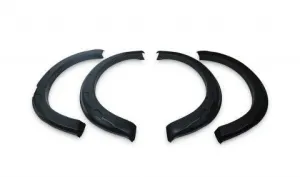 MITSUBISHI L200 2015 Set 6 Parça Çamurluk Kaplama 9203 Siyah Mat Asa Kum Desen Standart