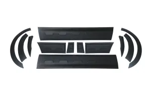 TRANSIT 2002 Set 14 Parça Çamurluk Kaplama Siyah Mat Asa Kum Desen Standart