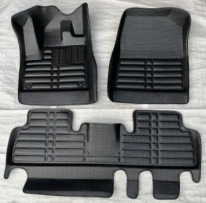 Volkswagen Tiguan 2020 Sonrası 5D Havuzlu Karbon Dizayn Paspas Seti thumb 2