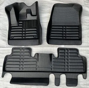 Dacia Logan 2023 Sonrası 5D Havuzlu Karbon Dizayn Paspas Seti thumb 2