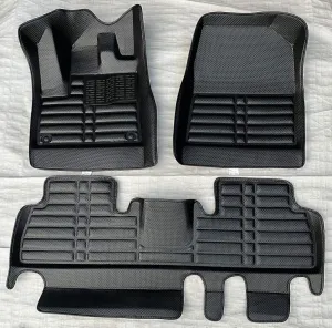 Volkswagen Caddy 2014 Sonrası 5D Havuzlu Karbon Dizayn Paspas Seti thumb 2