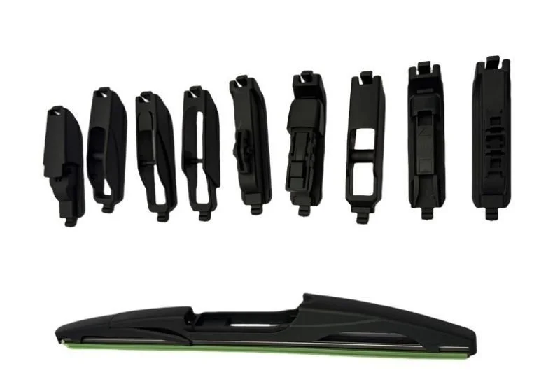 9 aparatlı hibrit arka silecek kilitli model 28 cm / CASI9-28