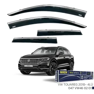 Niken Cam Rüzgarlığı uyumlu VW Touareg 2018 Sonrası - Kromlu Cam Rüzgarlığı 4Lü Parça modelleri DRS Tuning'de. Kaliteli malzeme, hızlı kargo ve güvenli